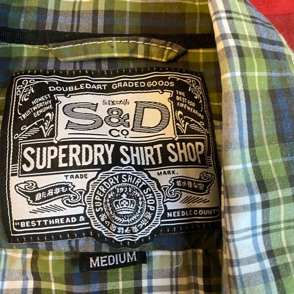 Men’s Superdry short sleeve button up shirt - Picture 5 of 5
